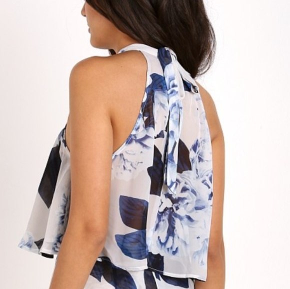 Show Me Your Mumu Tie Blouse - Picture 4 of 8